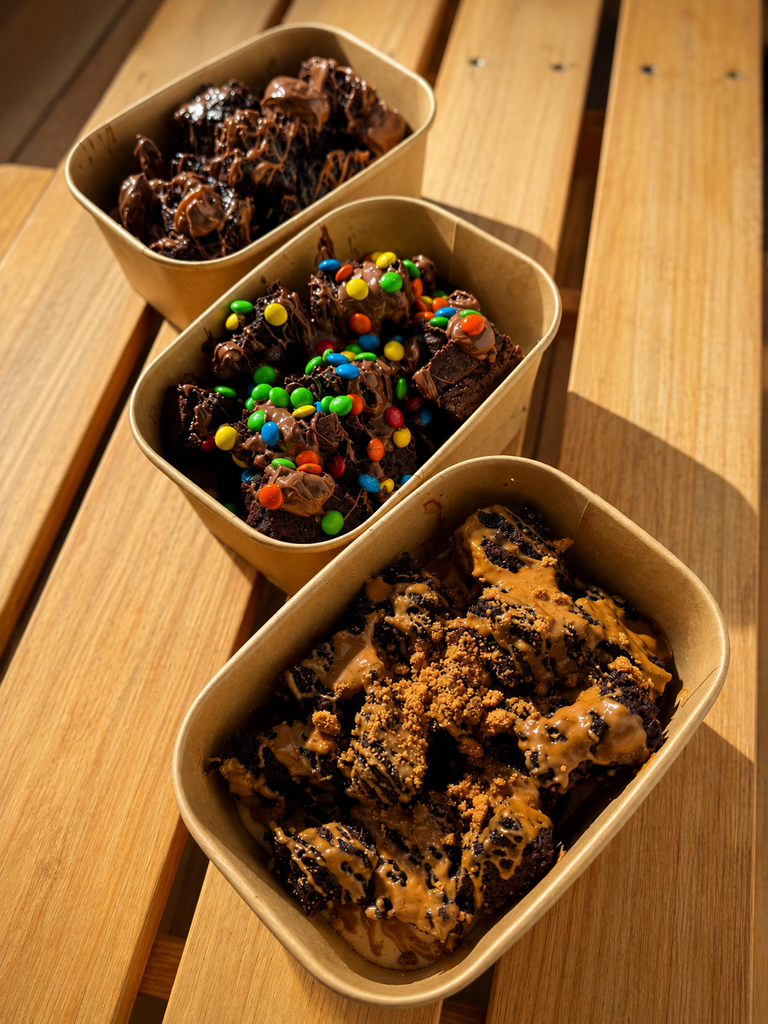 Loaded Brownie Tubs